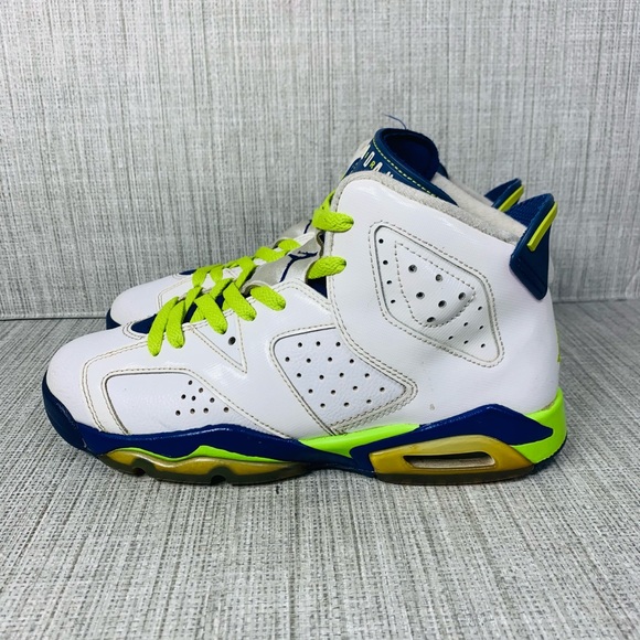 Nike Air Jordan VI 6 Retro GG Seahawks size 8 - Picture 3 of 8
